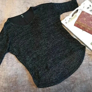 Mossimo Lightweight 3/4 length Black Top